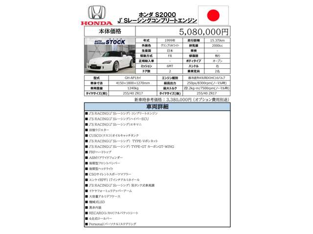 1999 Honda S2000 – thumbnail 2